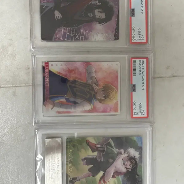 [BUNJANG] Hunter x Hunter Ichijaga Limited Edition Set PSA10, ARS10 (3 Types) / 헌터 x 헌터 이타쟈가 초판 PSA10, ARS10 3종 일괄