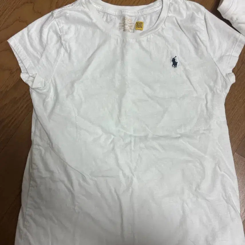 [BUNJANG] Polo Ralph Lauren White Short Sleeve T-Shirt (Girls L) / 폴로 화이트 반팔 걸즈 l