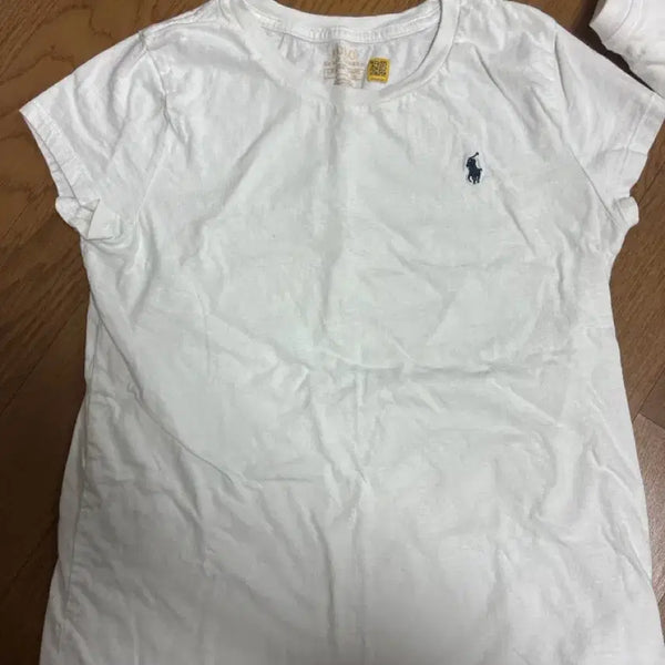 [BUNJANG] Polo Ralph Lauren White Short Sleeve T-Shirt (Girls L) / 폴로 화이트 반팔 걸즈 l