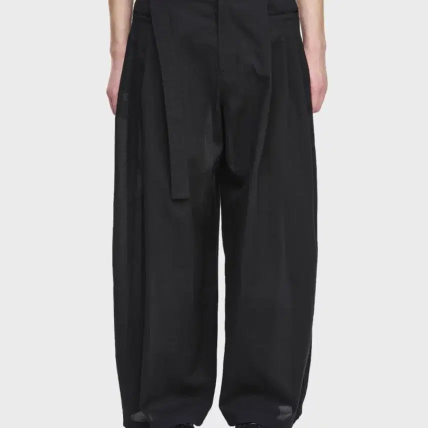 [BUNJANG] Songzio Homme Multi-Pleats Wide Pants / 송지오옴므 멀티 플리츠 와이드 팬츠