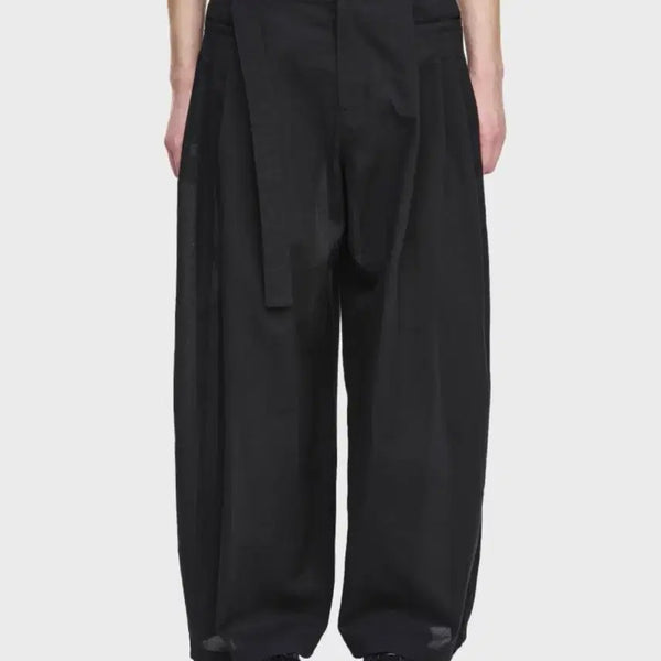 [BUNJANG] Songzio Homme Multi-Pleats Wide Pants / 송지오옴므 멀티 플리츠 와이드 팬츠