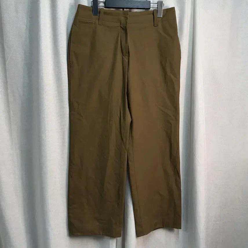 [BUNJANG] Michaa Brown Wide Straight Pants (Size M) / it MICHAA 잇미샤 브라운 와이드 스트레이트 팬츠 M