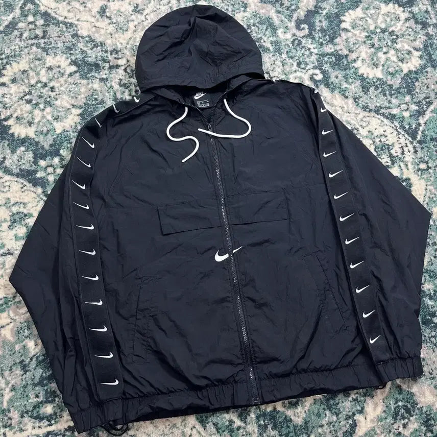[BUNJANG] Nike NSW Swoosh Woven Jacket / Nike NSW 나이키 스우시 사이드 우븐 자켓 (M)