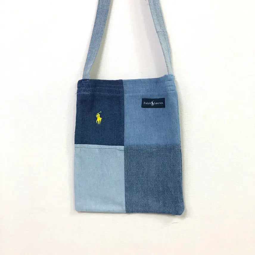 [BUNJANG] Polo Ralph Lauren Denim Crossbody Bag / 폴로 데님 크로스백