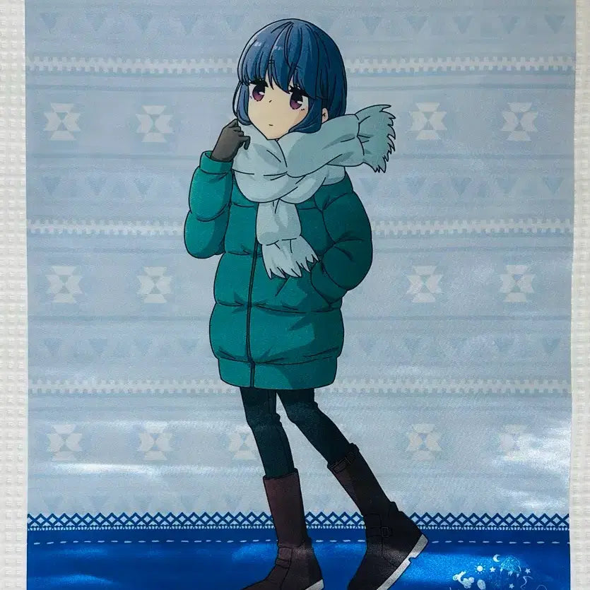 [BUNJANG] Yurucamp Shima Rin Tapestry / 유루캠 시마 린 태피스트리