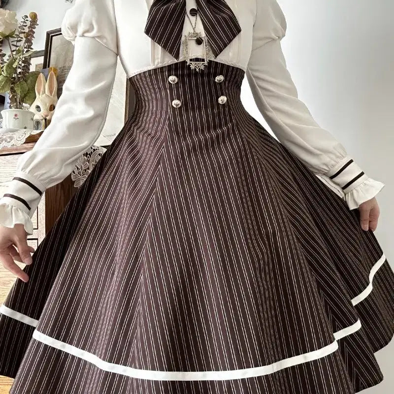[BUNJANG] NDC Lolita Dress + Hat Set / 미사용) NDC 로리타 원피스 + 모자 세트 디어마이러브