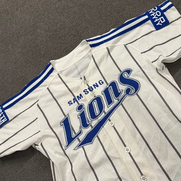 [BUNJANG] Samsung Lions Baseball Uniform An Ji-man / [OS] 삼성 라이온즈 야구 유니폼 안지만