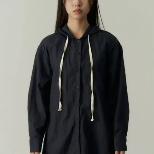 [BUNJANG] Oat Rain Hoodie Shirt / 귀리 레인 후드 셔츠