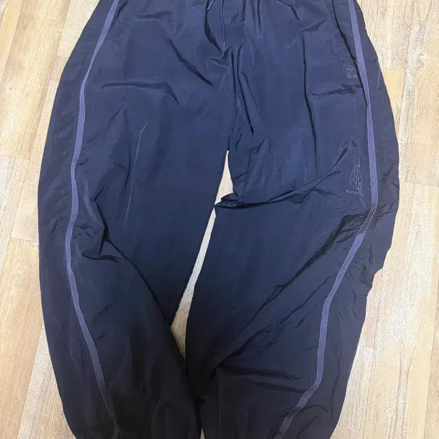 [BUNJANG] Politeru Human Index Track Pants Black/Purple / [5]폴리테루 휴먼인덱스 트랙팬츠 블랙/퍼플
