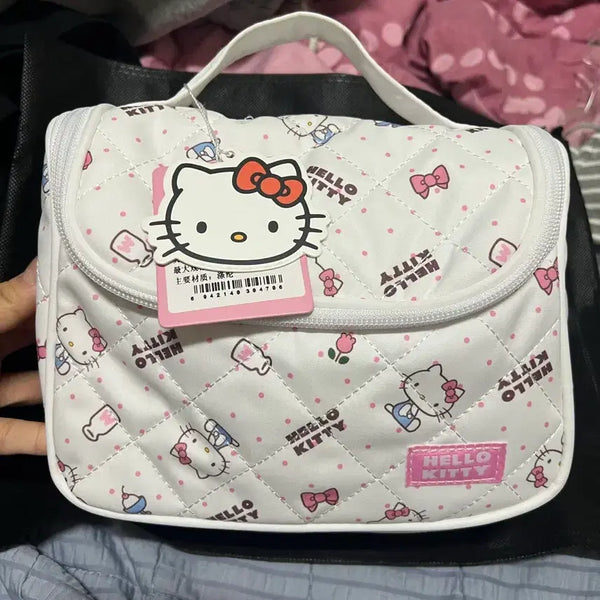 [BUNJANG] Sanrio Hello Kitty White Pouch Bag / 헬로키티 키티 화이트 파우치 가방