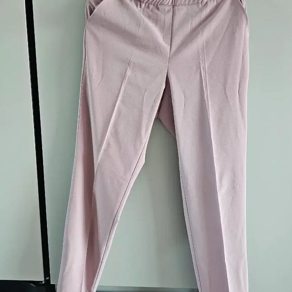 [BUNJANG] Women's High-Waist Comfortable Slacks (Lilac) / 시원한  연보라색 슬랙스 (허리밴드)