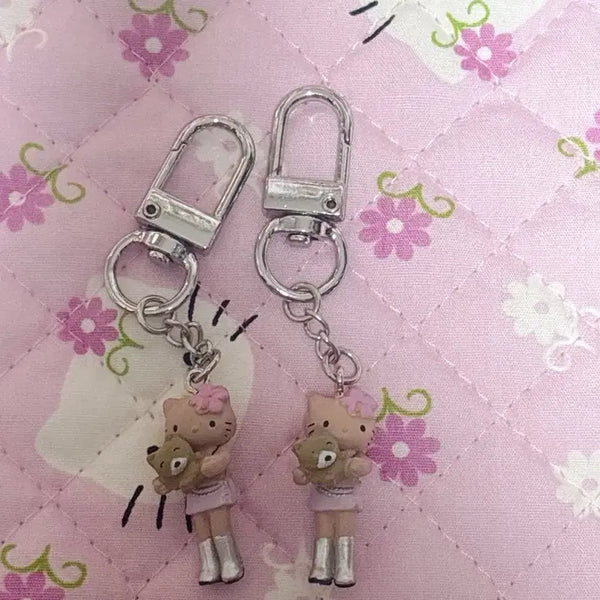 [BUNJANG] Long-Legged Hello Kitty Keychain / 롱다리 헬로키티 키링