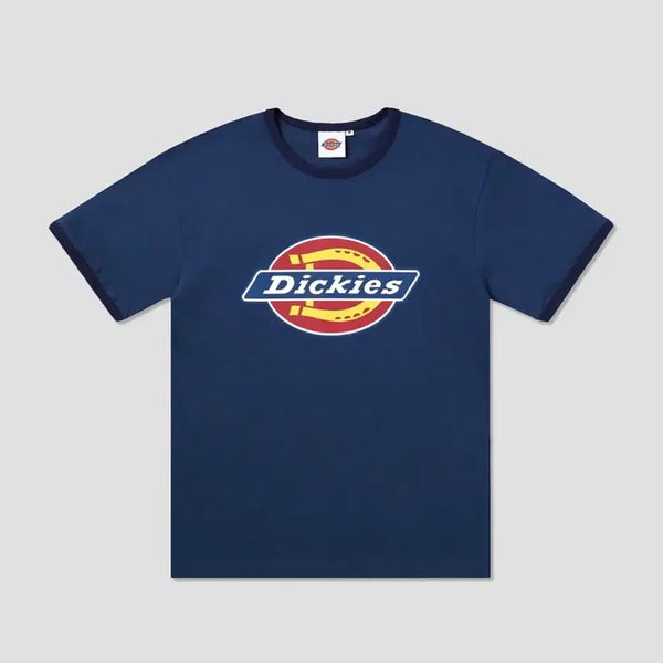 [BUNJANG] Dickies Tree Logo Ringer T-Shirt Navy / [s] 디키즈 트리 로고 링거 티셔츠 네이비