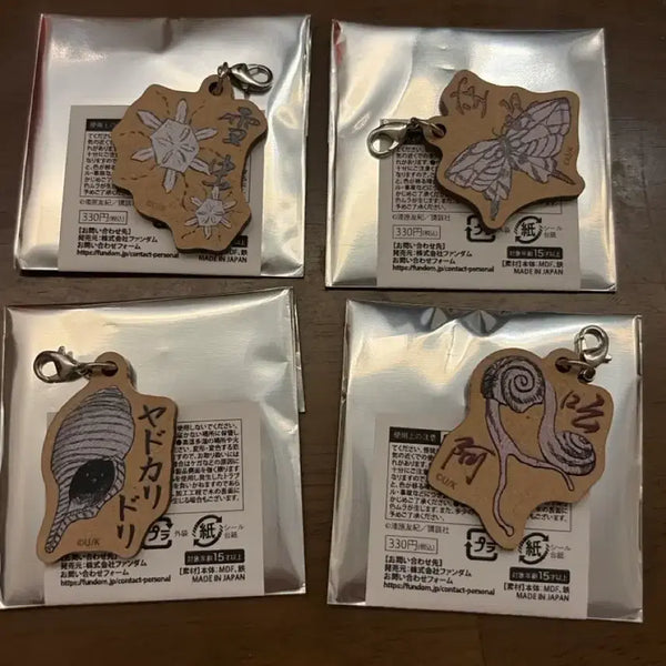 [BUNJANG] Chongsa Animation Exhibition Keychain Set (4 Types) / 충사 원화전 키링 4종