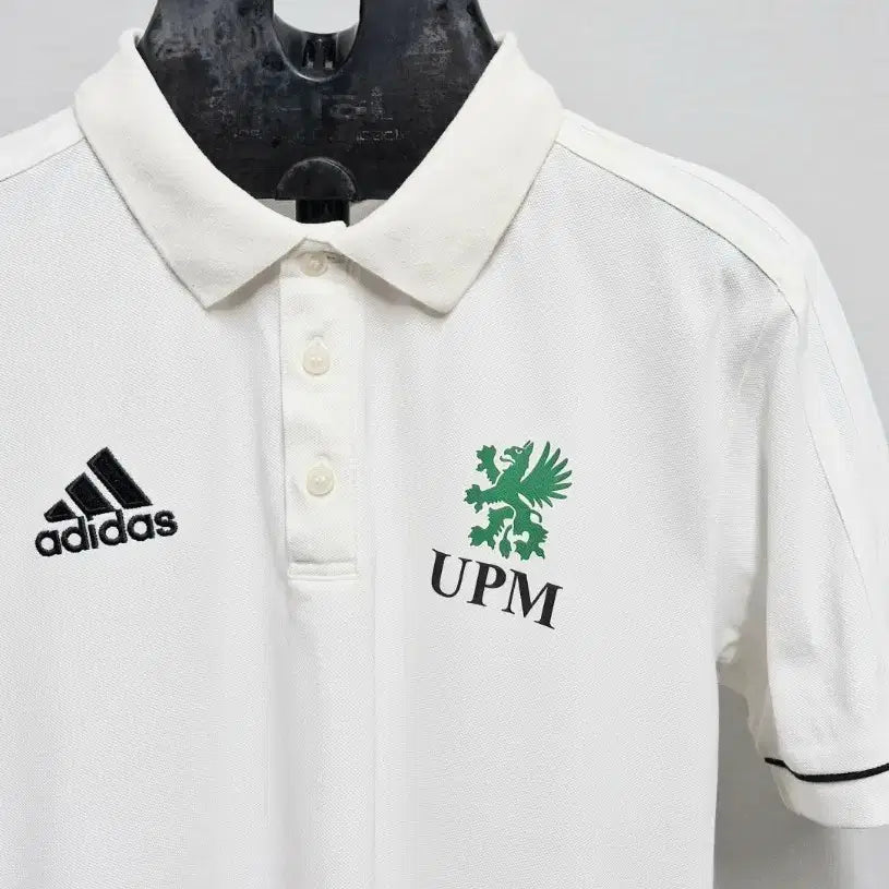 [BUNJANG] Adidas UPM Collaboration Short-Sleeve Polo Shirt (L) / 아디다스(남100큰95)UPM 콜라보 카라티 L