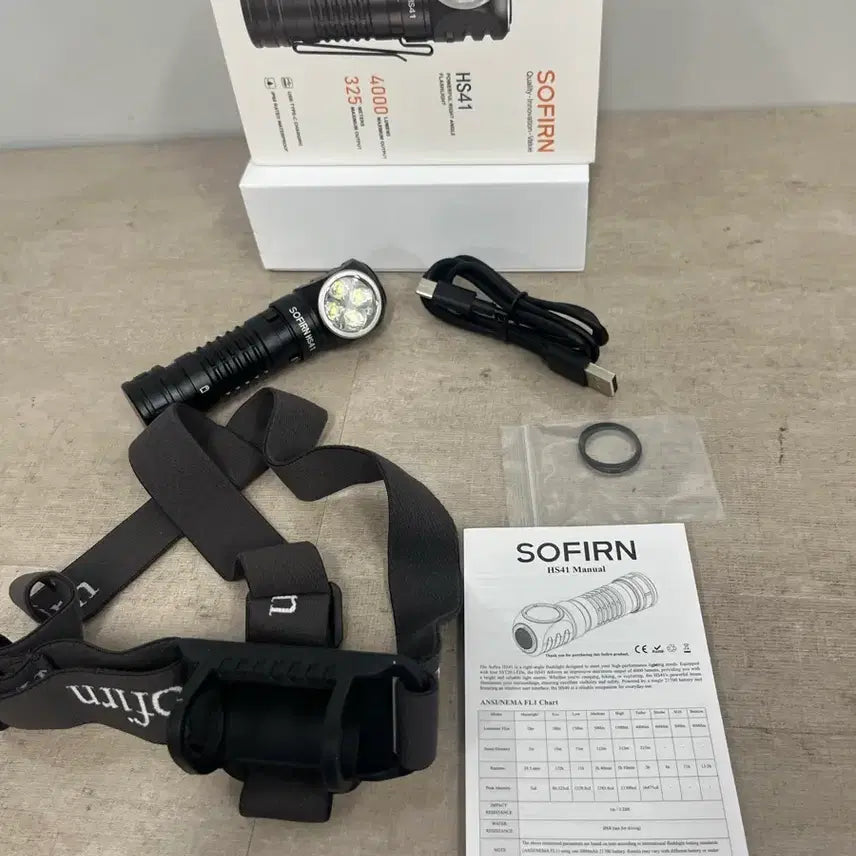 [BUNJANG] Sofirn HS41 Headlamp with Battery / Sofirn HS41헤드랜턴(배터리 포함 풀구성)
