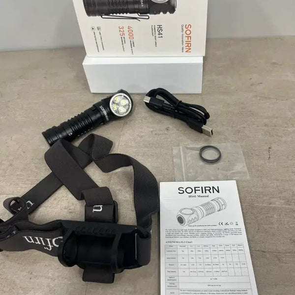 [BUNJANG] Sofirn HS41 Headlamp with Battery / Sofirn HS41헤드랜턴(배터리 포함 풀구성)