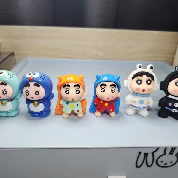 [BUNJANG] Crayon Shin-chan Figure Set (6 Types) / 짱구 피규어