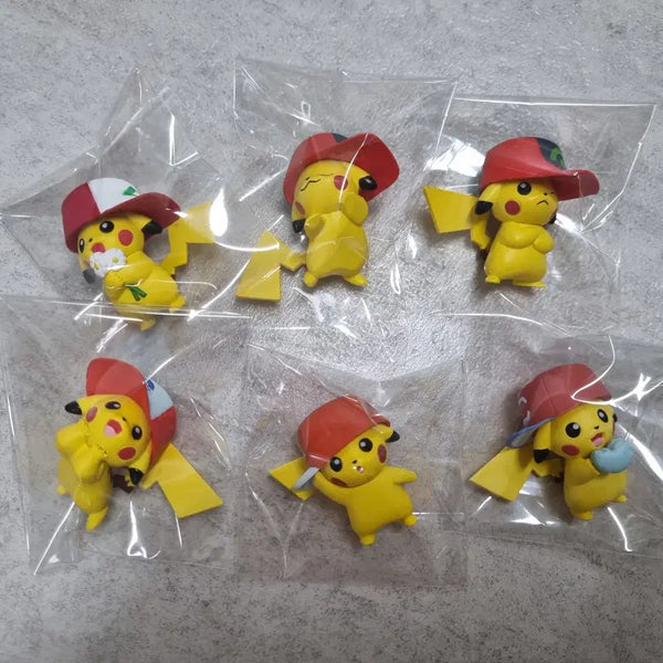 [BUNJANG] Pokemon Ash's Hat Pikachu Gacha Full Set / 포켓몬 지우모자 피카츄 가챠 풀셋 팝니다