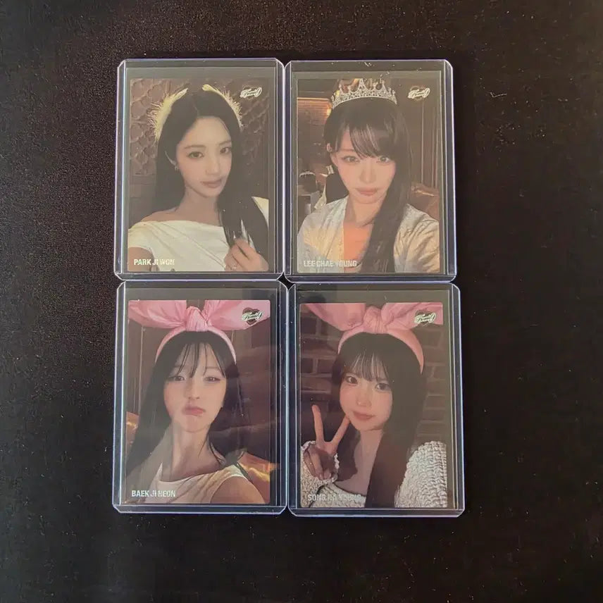 [BUNJANG] fromis_9 Terrapin Park Jiwon Lee Chaeyoung Baek Jiheon Song Hayoung Selfie Parallel Limited Edition 99 / 프로미스나인 테레카 박지원 이채영 백지헌 송하영 셀피 패러렐 99한정