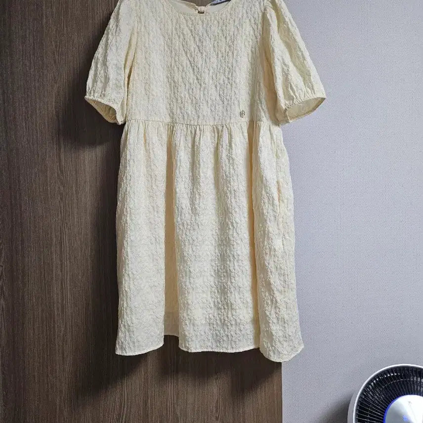 [BUNJANG] Jucy Judy Jacquard Babydoll Dress / 쥬시쥬디 자카드 베이비돌 원피스