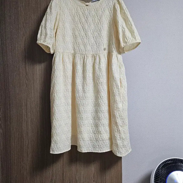 [BUNJANG] Jucy Judy Jacquard Babydoll Dress / 쥬시쥬디 자카드 베이비돌 원피스