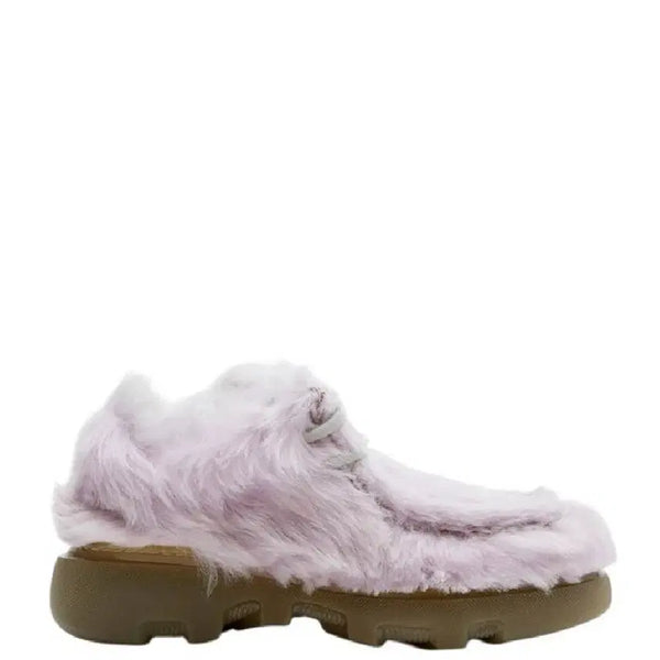 [BUNJANG] Burberry 23FW Shearling Creeper Pink / 버버리 23FW 시어링 크리퍼 핑크 45
