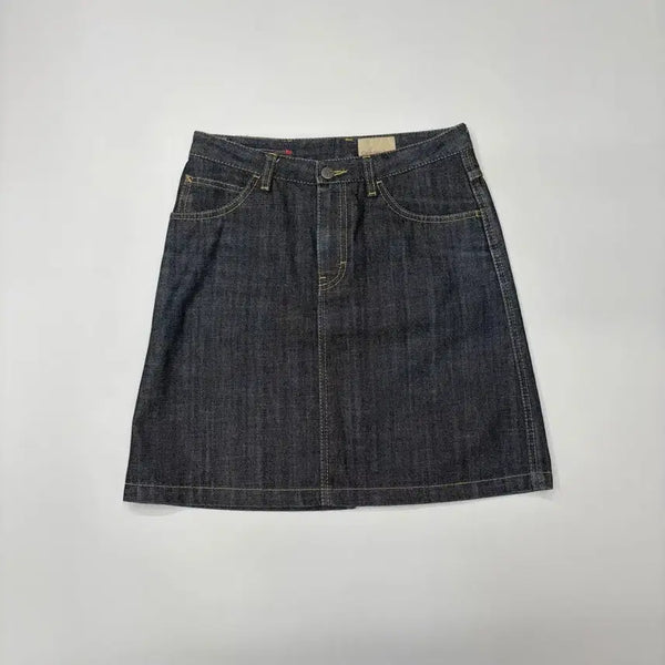 [BUNJANG] Calvin Klein Jeans Raw Denim Skirt / (27) Calvin Klein Jeans 캘빈클라인진 생지 데님 스커트