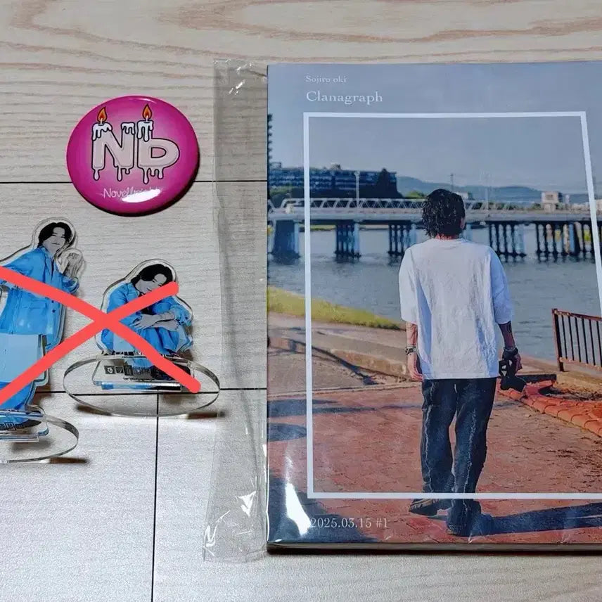 [BUNJANG] Nobel Bright Badge & Shojiro Photobook / 노벨브라이트 뱃지 및 소지로 포토북