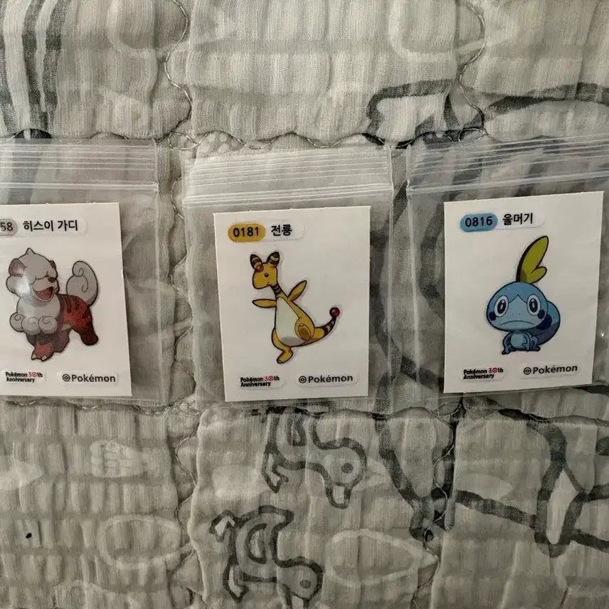 [BUNJANG] Pokemon 30th Anniversary Stickers / 포켓몬 30주년 띠부씰 판매 & 교환