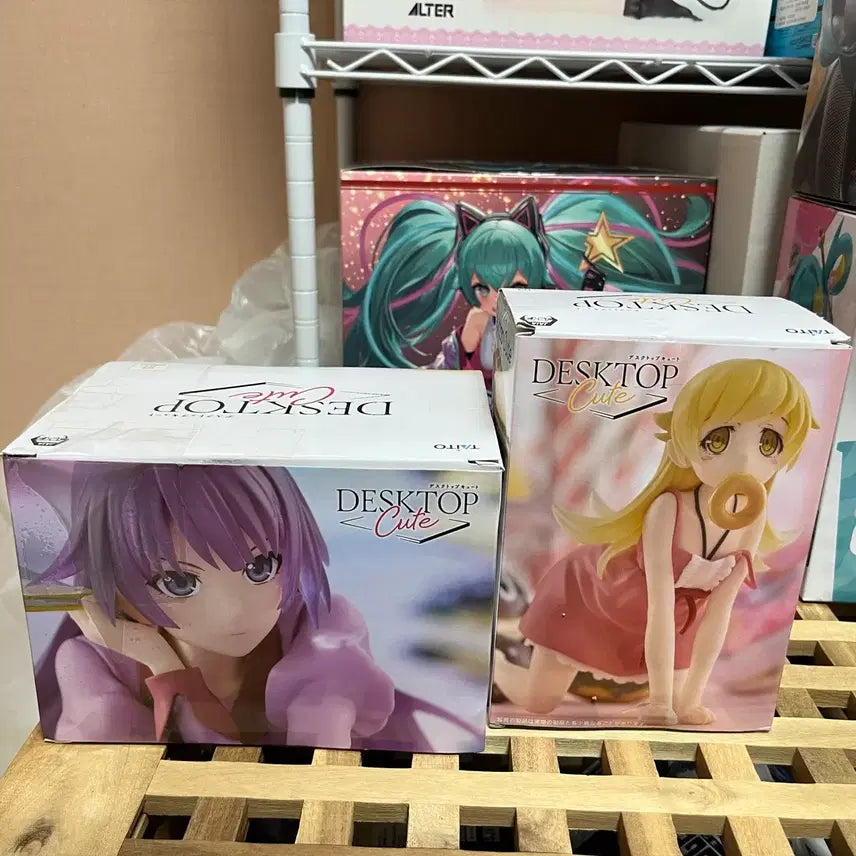 [BUNJANG] Taito Desktop Senjougahara Hitagi & Oshino Shinobu Monogatari Figure / 타이토 테스크탑 센조 히타기, 오시노 시노부 모노가타리