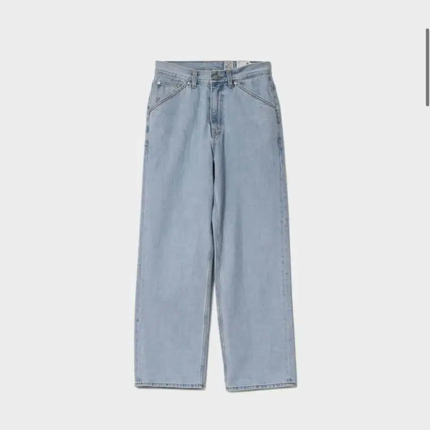 [BUNJANG] HOLYSON BLUEBONE Wide Denim Pants - Size S / (S) 홀리선 블루본 와이드 데님