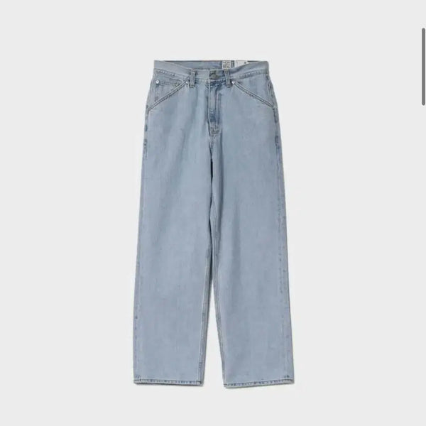 [BUNJANG] HOLYSON BLUEBONE Wide Denim Pants - Size S / (S) 홀리선 블루본 와이드 데님
