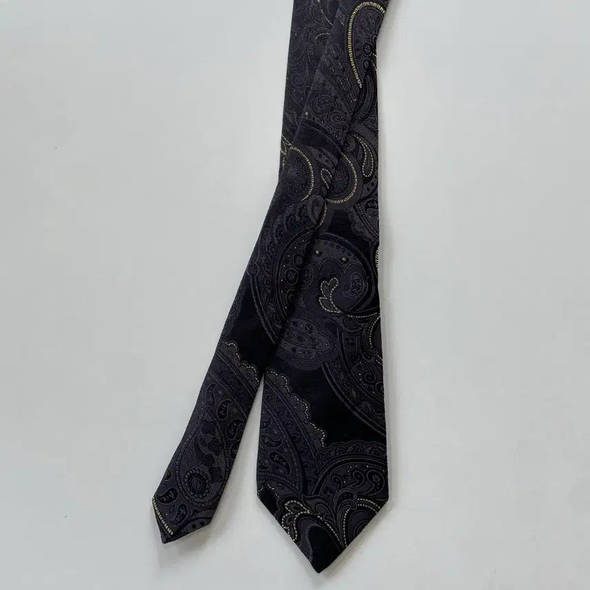 [BUNJANG] Etro Paisley Silk Blend Necktie / 에트로(ETRO) 페이즐리 명품 정품넥타이