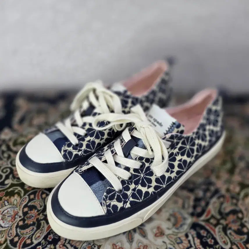 [BUNJANG] Kate Spade Kaia Floral Sneakers / 케이트 스페이드KATE SPA 카이아 플로럴 스니커즈