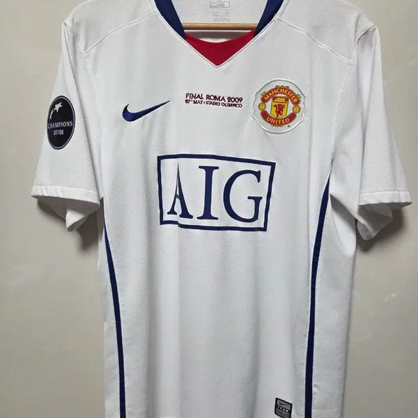 [BUNJANG] Manchester United Park Ji-Sung 2008-09 Champions League Final Away Jersey (Nike, Size M) / 08-09 맨유 어웨이 박지성 챔스 결승 나이키 유니폼