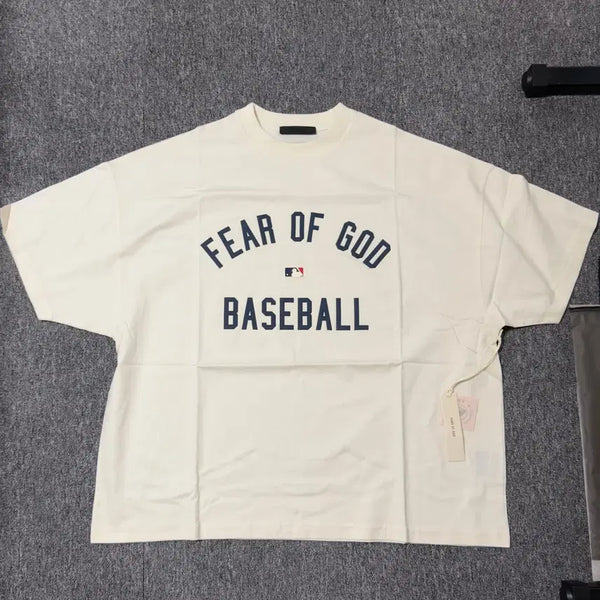 [BUNJANG] Fear of God Essentials MLB T-Shirt XL / 피어오브갓 에센셜 MLB 반팔티 XL