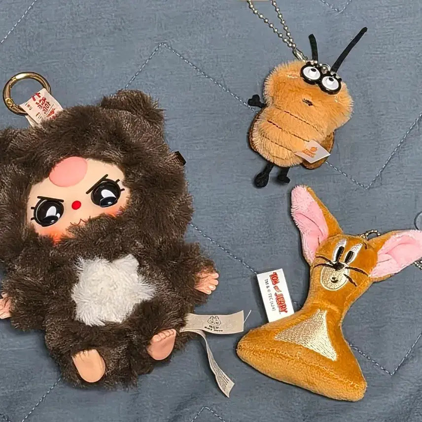 [BUNJANG] Baby Three, Jerry, Basonsae Plush Dolls Bundle Set / 뽑기 인형 (베이비 쓰리, 제리, 바선생)