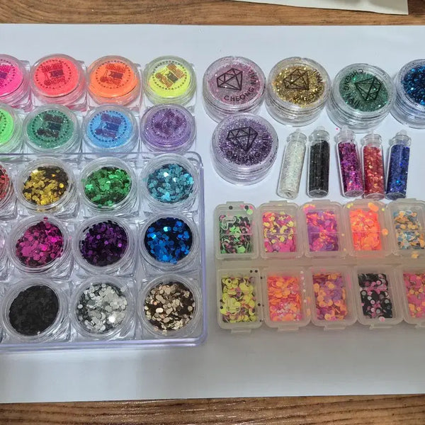 [BUNJANG] Nail Glitter Set / 네일글리터 정리중1