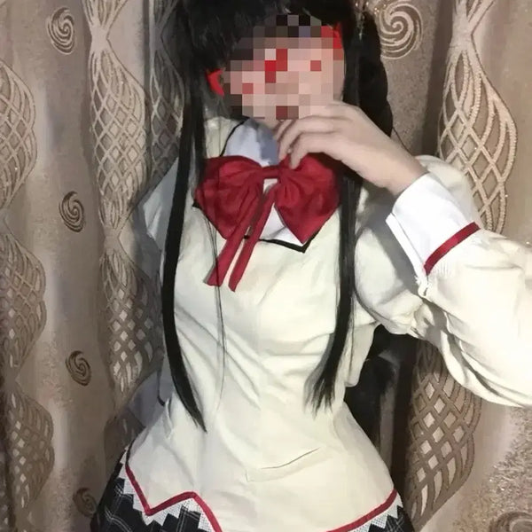 [BUNJANG] Puella Magi Madoka Magica Homura Akemi Cosplay Costume / 고퀄 ) 마도카 호무라 마법소녀 마도카 마기카 코스프레 의상