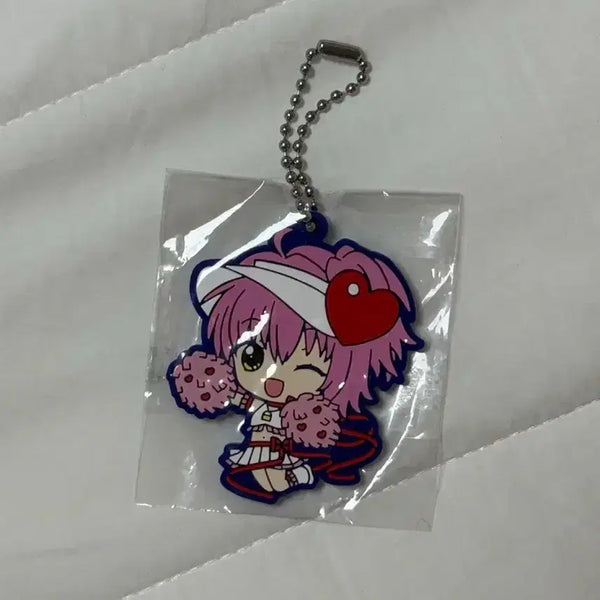 [BUNJANG] Character Transformation Â¢ Kyo Â¢ Amu Â¢ Amulet Heart Â¢ Rubber Strap Gacha Charm / 캐릭캐릭체인지 아무 애뮬릿하트 러버스트랩 가챠 고무키링