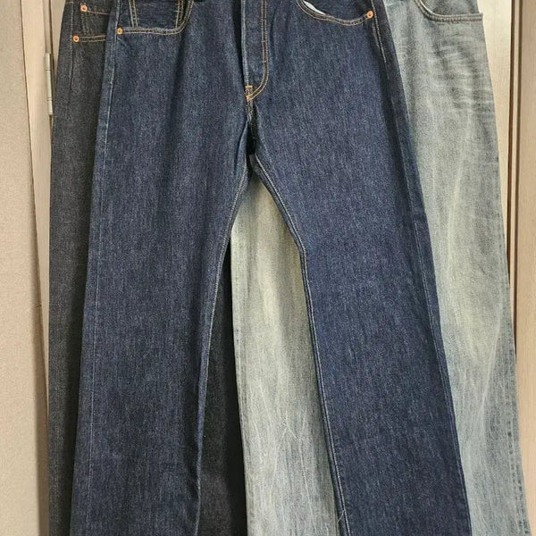 [BUNJANG] Levi's 501 Rinsed Denim Jeans 32x32 / 00s 데드스탁 리바이스 501 32x32 린스드