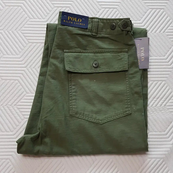 [BUNJANG] Polo Ralph Lauren Reverse Satin Utility Pants / [32X32] 폴로 리버스 새티인 유틸리티 팬츠 팝니다.