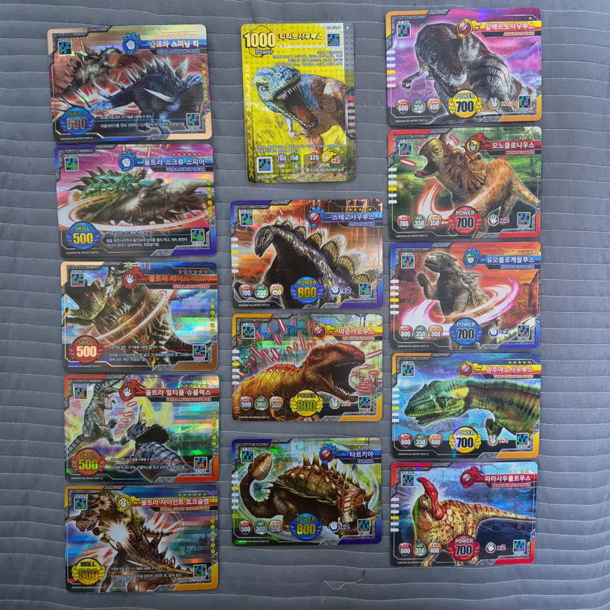 [BUNJANG] Dino King Cards (56 Cards) / 공룡왕카드 56장