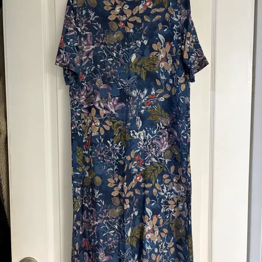 [BUNJANG] Floral Pattern Mini Dress / 플로럴 패턴 여름용 원피스