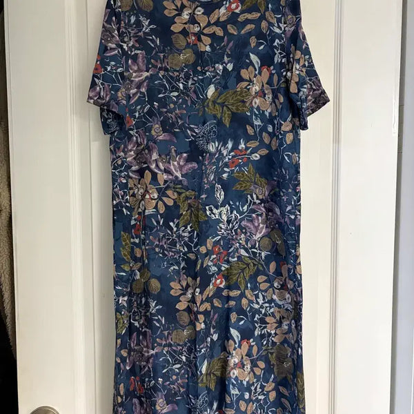 [BUNJANG] Floral Pattern Mini Dress / 플로럴 패턴 여름용 원피스
