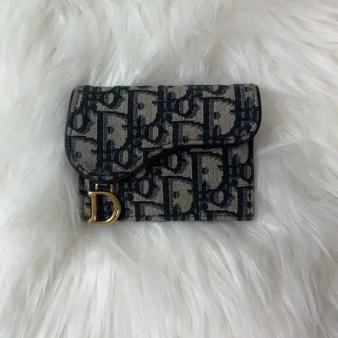 [BUNJANG] Dior Oblique Saddle Card Wallet / [S급/급처] 디올 오블리크 새들카드지갑