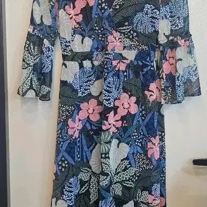 [BUNJANG] Tommy Jeans Flower Pattern Dress S/P / 타미진스플라워패턴원피스S/P