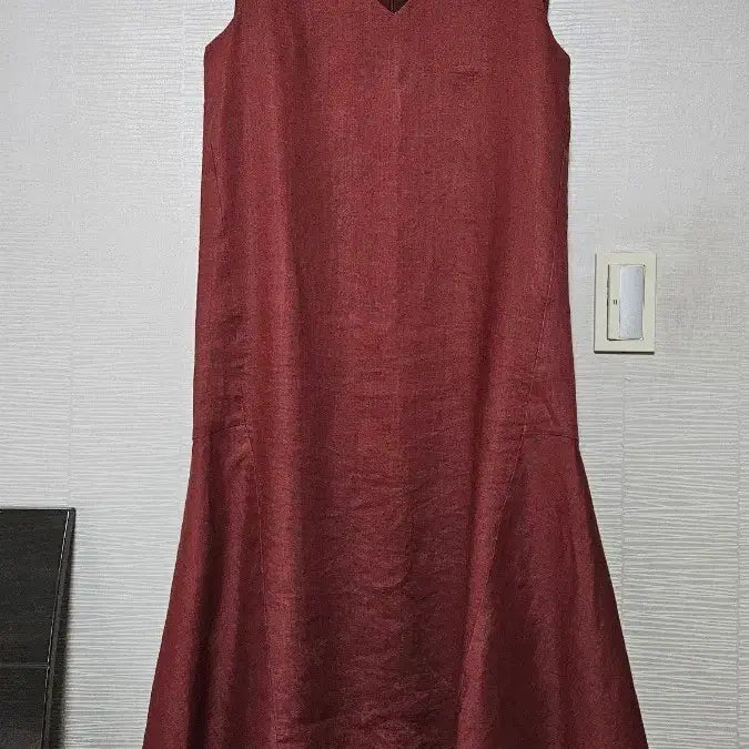 [BUNJANG] She's Mode Linen Long Dress (Size 55) / 쉬즈미즈 린넨 롱 원피스(55)