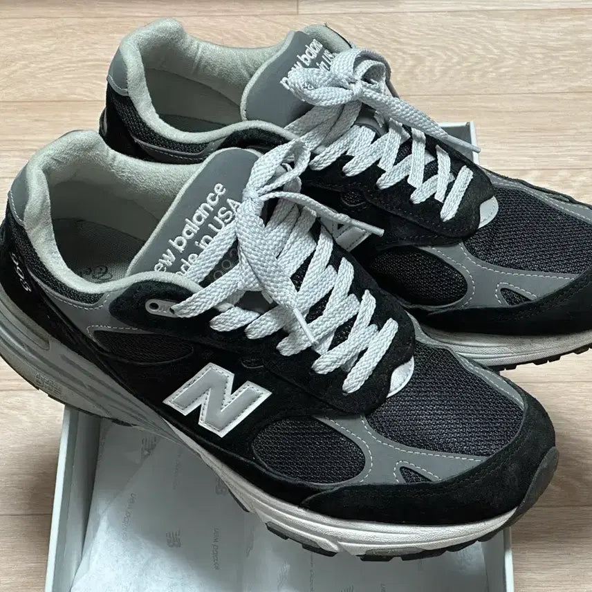[BUNJANG] New Balance 993 Black Grey MR993BK US 9 / 뉴발란스 993 블랙 그레이 MR993BK 270